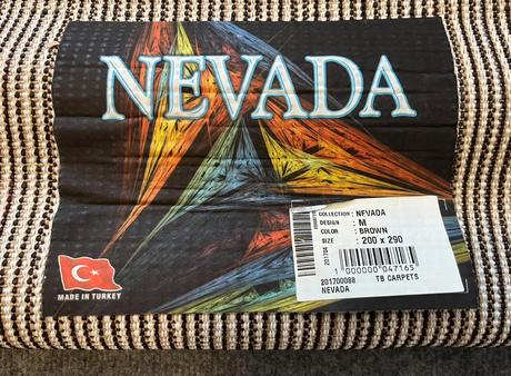 Velký turecký huňatý koberec nevada (200x290 cm), 
