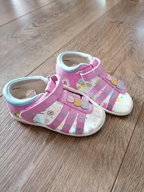 Dievčenské sandale, cupcake,24