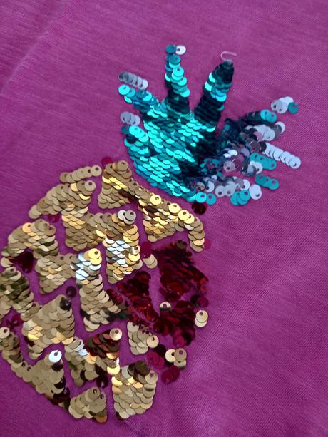 152/158 tricko s obojstrannymi flitrami, alive,152