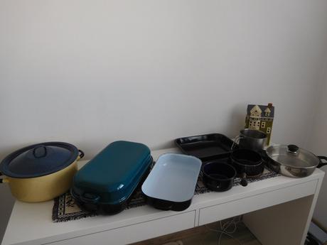 Samltované do kuchyne pekáče, hrnce, 