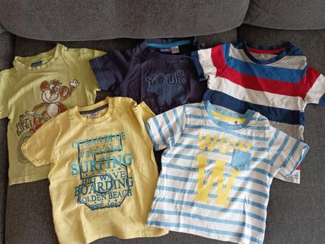 5x tričká spolu, f&f,86