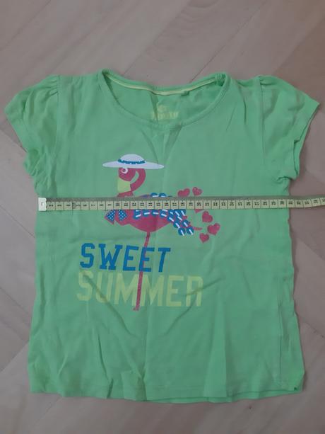 Detské tričko zelené, lupilu,104