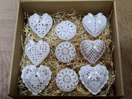 Vianočné ozdoby 11 - darčeková sadá,