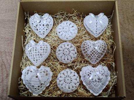 Vianočné ozdoby 11 - darčeková sadá, 