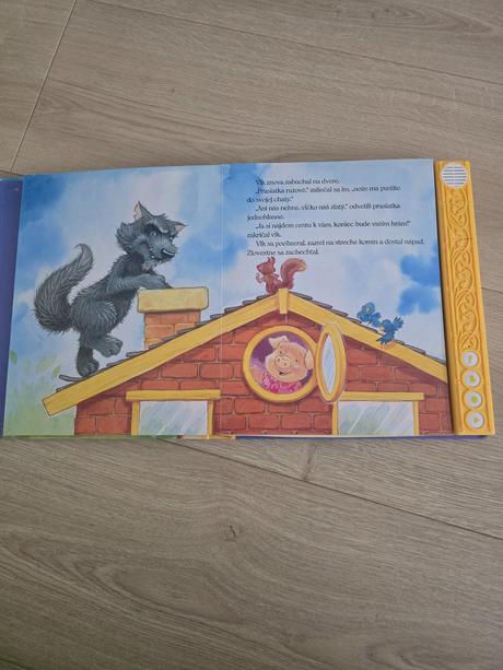 Audio kniha o troch prasiatkach,