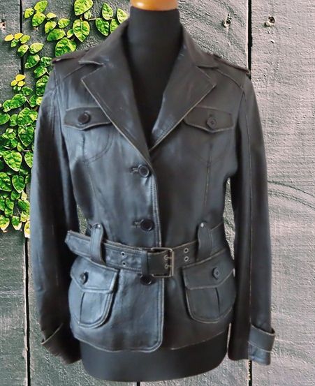 K-cero, dámska kožená bunda, veľ. m, m