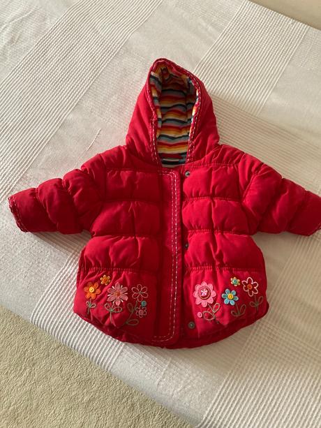 Zimná bundička veľmi teplá, next,74