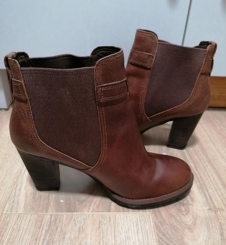 Kotníkové kožené čižmy timberland, timberland,40