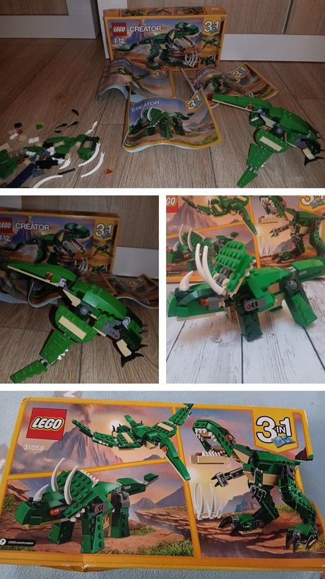 Lego creator 3v1 dinosaurus, 