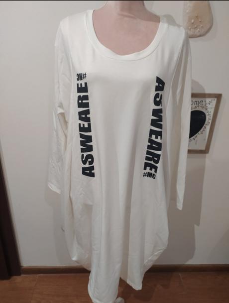 Mikinove oversize šaty, l / xl