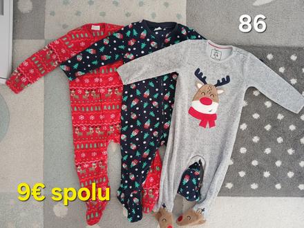 Vianocne pyzamo 86, c&a,86