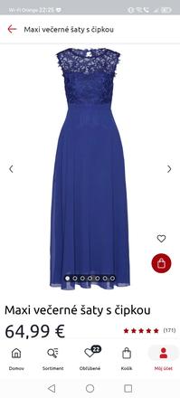 Večerné šaty 46, bonprix,46