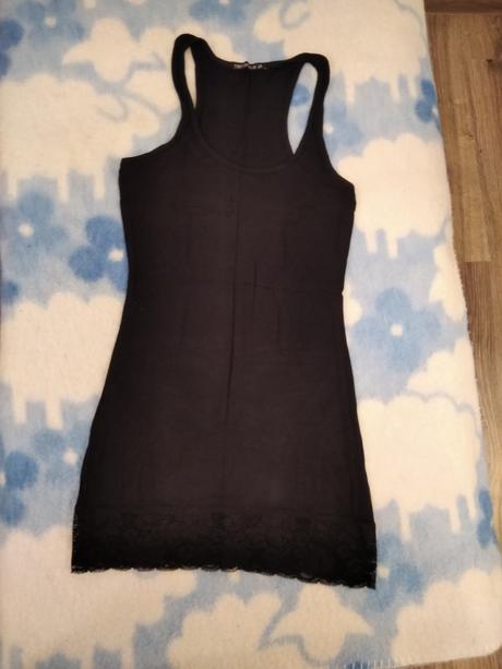 Tričko na ramienka s čipkou veľkosť xs, terranova,xs