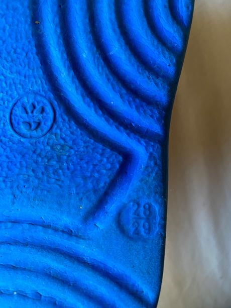 Modre šľapky (gumenne), 28/29, 28