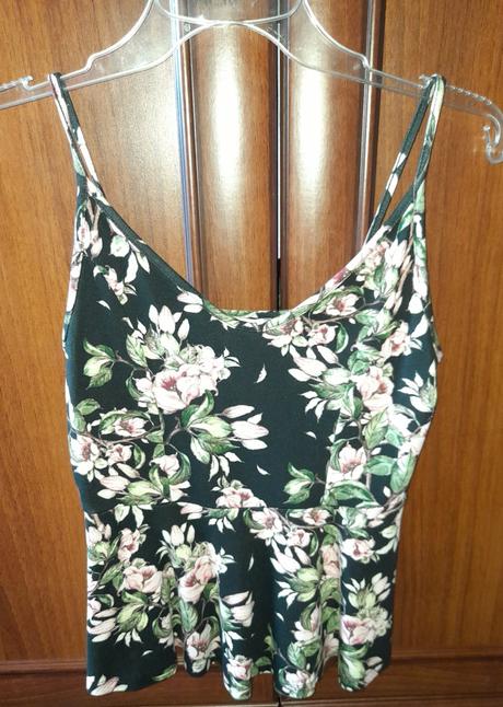 Kvetinový top, new yorker,s