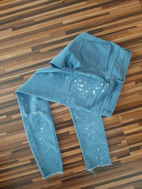 Modré rifle zara velk. 36., zara,36