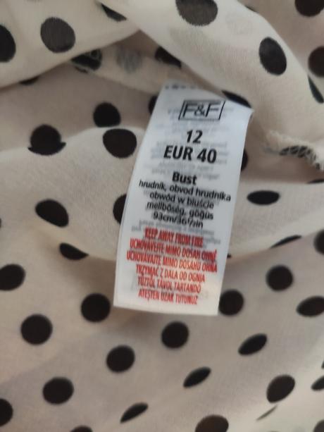 Blúzka f&f veľ.40, f&f,40