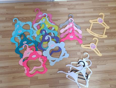 Vešiaky baby born 15ks, 