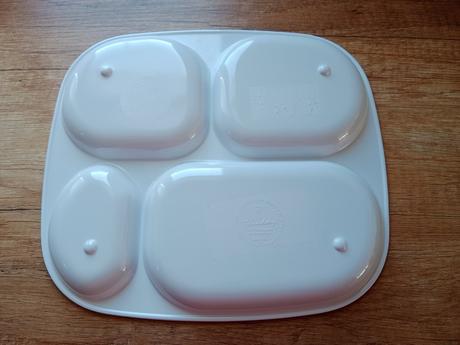 Delený melamínový tanierik,