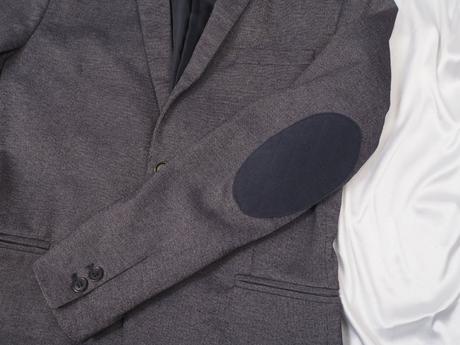 Kvalitné sivé sako h&m, h&m,46