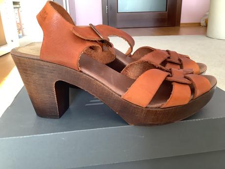 Kožené sandále dasia, 39