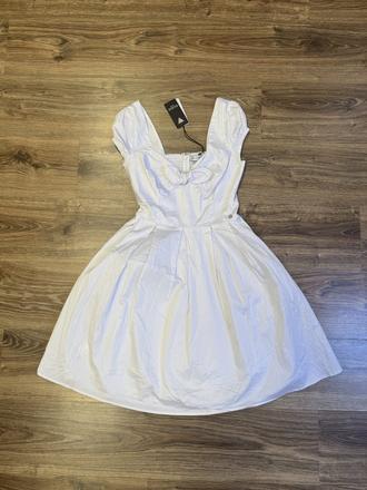 Guess biele letné šaty, guess,xs