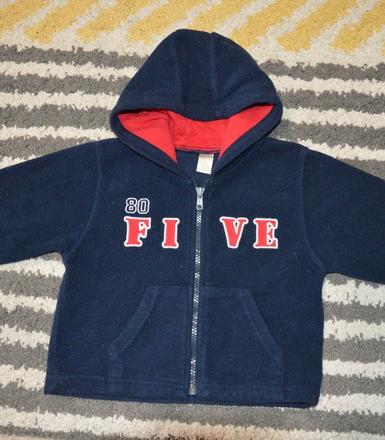 Flísová mikinka 86/92, tiny ted,86