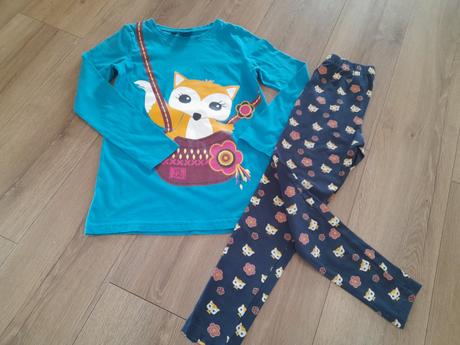 Set leginy a tricko, bonprix,140