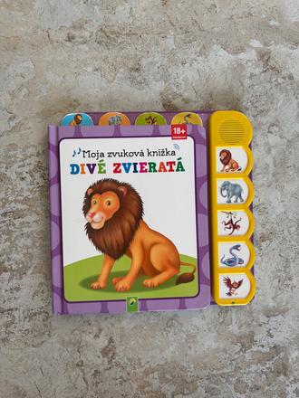 Zvuková kniha divé zvieratá, 