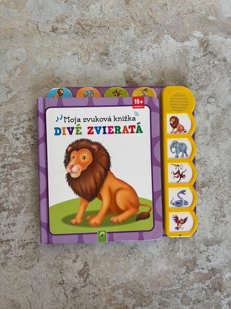 Zvuková kniha divé zvieratá, 