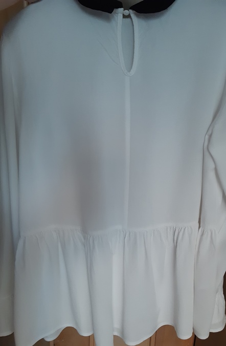 Mango blúzka s ozdobným golierom, mango,m