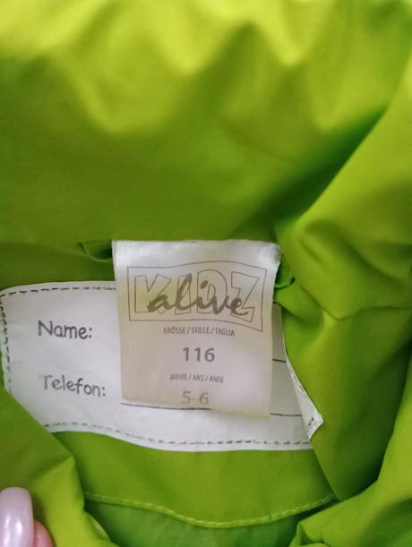 Chlapčenská prechodná bunda 116, alive,116