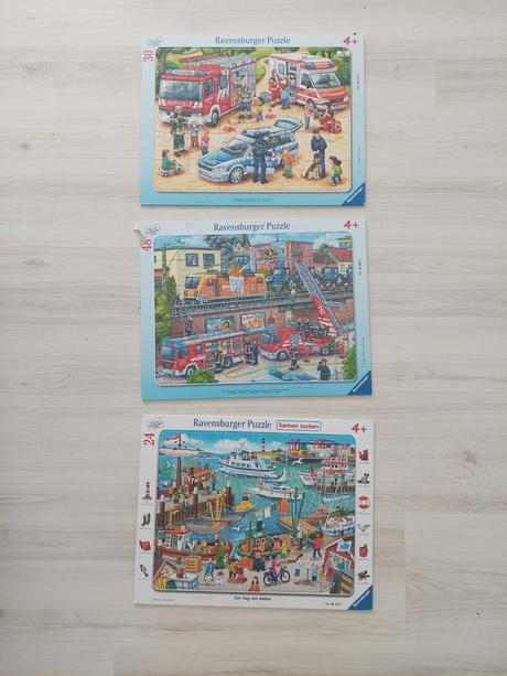 Puzzle 3 ks ravensburger, 