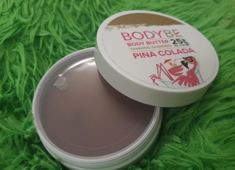 Opaľovacie maslo spf 25 s trblietavým efektom - n,