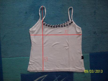 Tričko na ramienka s/m, s