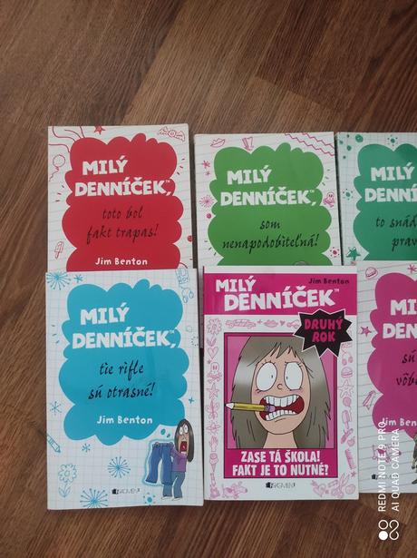 Kniha "milý denníček", 