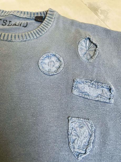 Bavlnený pulóvrik, river island,m