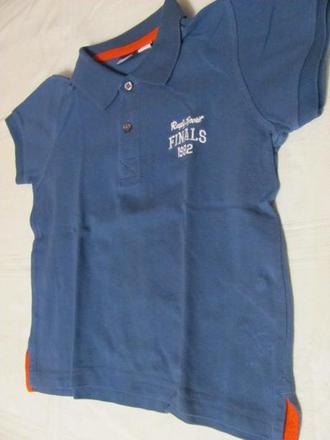 Tmavomodré tričko veľ. 110-116, lupilu,110