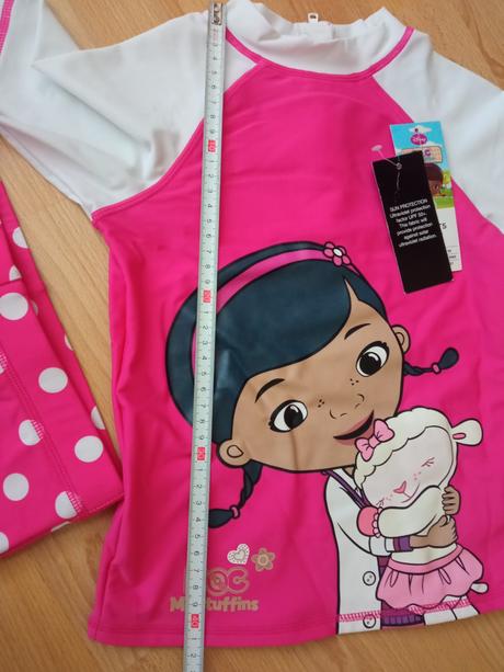 Plavkový komplet s uv 50+, 5-7r., disney,116