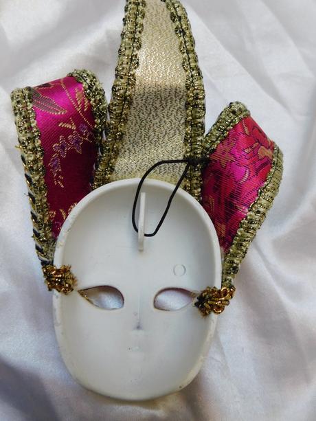 Maska z benátok -miniatura len pre bábiky, 