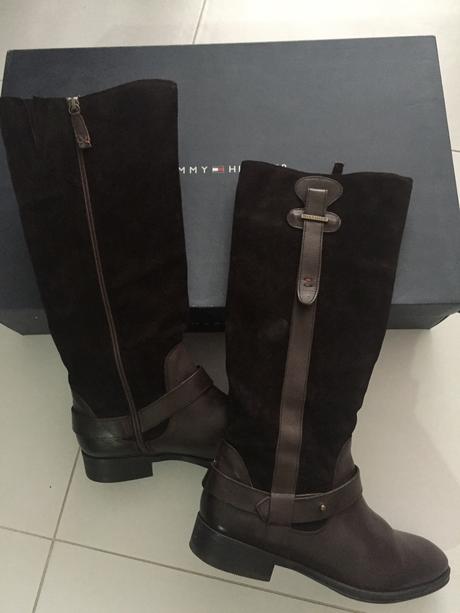 Cizmy, tommy hilfiger,40