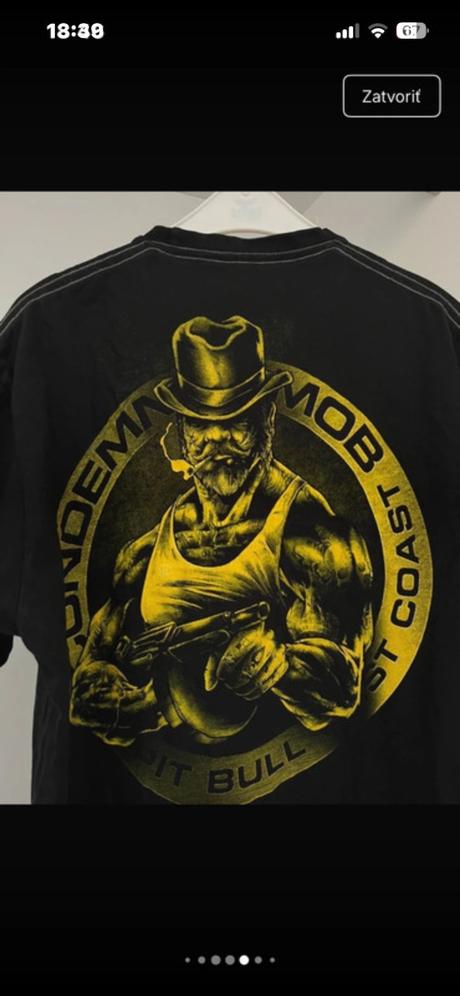 Pitbull panske tricko, m