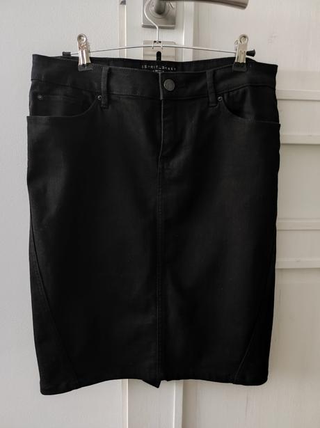 Čierna riflova sukňa, next,m