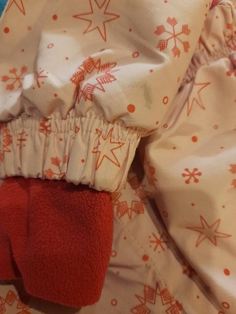 Teplá zimná bunda s hviezdičkami, crivit,98