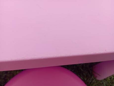 Mammut stôl so stoličkami, 