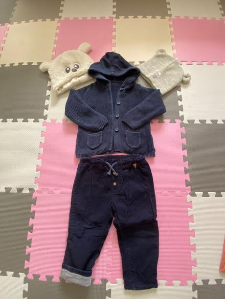 Balík svetrik, nohavice a čiapky, 86–98