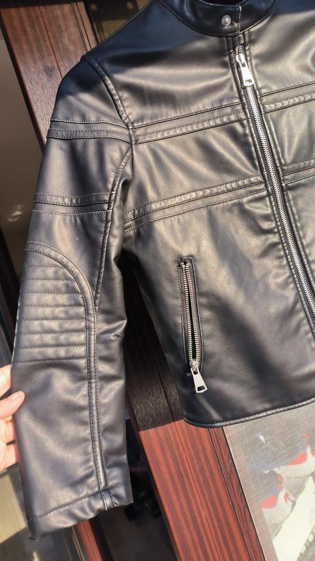 Koženkova bunda, zara,140