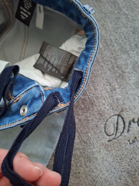 Denim skinny rifle č.104, denim,104