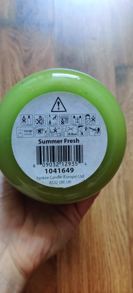 Yankee candle summer fresh, 