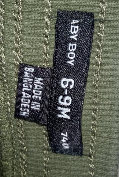 Chlapčenské nohavice khaki primark (74), primark,74